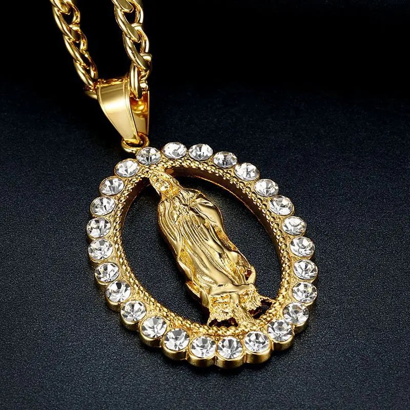 Virgin Mary Necklace